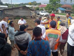 Reses di Lambar, Mukhlis Basri Tinjau Jalan Rusak