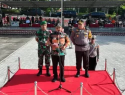 Pastikan Keamanan Nataru, Bupati Lamsel Pimpin Apel Gelar Pasukan Operasi Lilin Krakatau 2024