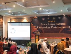 Hadiri Pesta Korps Saburai Unhan RI, Mirza orong Kader Militer Berkualitas Dunia