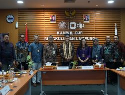 Kanwil DJP Bengkulu-Lampung Sambut Kunjungan Reses Anggota DPR-RI