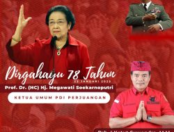 I Ketut Suwendra, Selamat Ultah ke-78 Ibu Megawati Sehat selalu dan Kokoh Berdiri Menjaga Demokrasi.