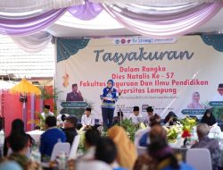 FKIP Unila Gelar Syukuran Dies Natalis ke-57