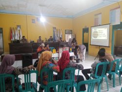 Mahasiswa KKN Unila Sosialisasikan Pupuk Organik