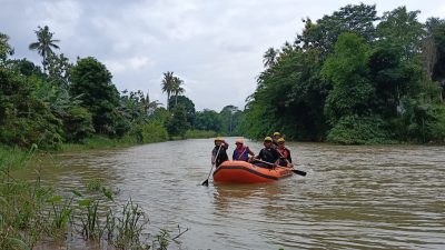 Operasi SAR Gabungan terhadap Balita Diduga Hanyut Di Sungai Umpu Dihentikan