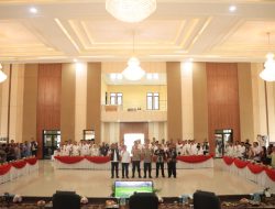 Polda Lampung Gelar Rakor Percepatan Penyerapan Gabah dan Beras untuk Ketahanan Pangan