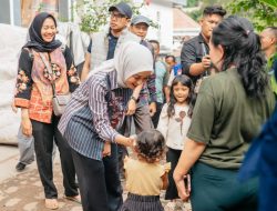 Wagub Jihan Tinjau Banjir dan Sampaikan Belasungkawa kepada Keluarga Korban Longsor