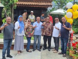 Ketua TP Sriwijaya Lampung Hadiri Grand Opening Joglo Watu Resto Milik Imer Darius