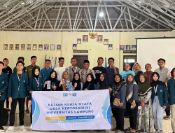 Tim KKN Unila Kenalkan Inovasi Karbol Sereh Wangi dan Pelatihan Digital Marketing Produk UMKM