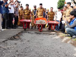 Gubernur Groundbreaking Jalan Kotabumi – Bandar Abung