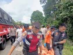 Dilaporkan Tenggelam di Sungai Way Pengubuan, Warga Terbanggi Besar Ditemukan Meninggal Dunia