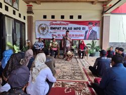 Sosialisasi 4 Pilar MPR, Mukhlis Basri Ajak Masyarakat Bangun Rasa Kemanusiaan Bantu Korban Musibah Bencana Alam
