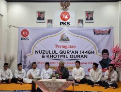 DPW PKS Lampung Gelar Peringatan Nuzulul Quran dan Khotmil Quran 1446 H