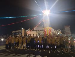 Pujakesuma Lampung Bagikan 300 Nasi Kotak Untuk Sahur