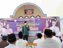 Silaturahmi Ramadhan, Bupati Dendi Kunjungi Kecamatan Way Ratai dan Padang Cermin