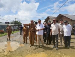 Komisi IV DPRD Lampung Inspeksi Jalan Rusak di Lamteng