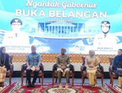 Ketua DPRD Lampung Hadiri Adat Ngantak Gubernur Buka Belangan