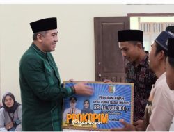 Bupati Dendi Silaturahmi Ramadan di Way Ratai dan Padang Cermin