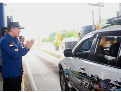 Pastikan Kelancaran Pemudik, Bupati Dendi Tinjau Pos Pengamanan Lebaran Idul Fitri