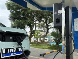 SPKLU PLN di Lampung Utara Siap Layani Pengguna Kendaraan Listrik, Begini Kata Pemudik!