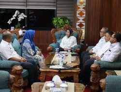 Rektor Unila Terima Audiensi Bupati Mesuji Beserta Jajaran
