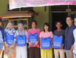YBM BRILiaN RO Bandar Lampung Salurkan Bantuan Survival Kit dan Peket Penyelenggaraan Jenazah Untuk Korban Banjir Kecamatan Panjang