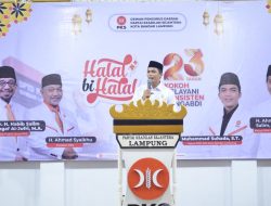 Halal Bi Halal dan Milad ke-23 PKS Bandar Lampung: Kokoh Melayani, Konsisten Mengabdi
