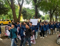Dekan FEB Unila Diduga Bungkam Kasus Kekerasan dan Pelanggaran Etik Ormawa, Mahasiswa Gelar Aksi