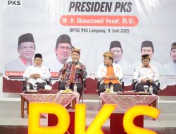 Pasca Terpilih, Presiden PKS Al Muzzammil Yusuf Kunjungan Pertama ke Lampung