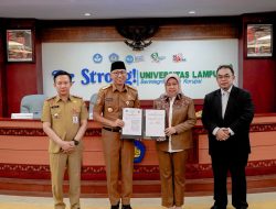 Pemprov Lampung-Unila Komitmen Bangun Daerah Lewat 8 Bidang Strategis