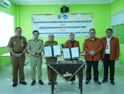 Unila dan Pemda Kabupaten Way Kanan Teken MoU