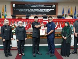 DPRD Lampung Gelar Paripurna Penyampaian LKPJ Kepala Daerah Tahun 2024