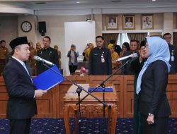 Gubernur Lampung Lantik Pejabat Pimpinan Tinggi Pratama di lingkungan Pemprov Lampung