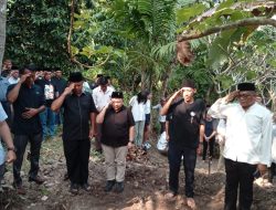 Wabup Irawan Pimpin Penghormatan Terakhir Pada Pieter