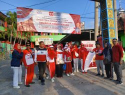HUT RI ke-80, IKA GG 87 Gelar Jalan Sehat