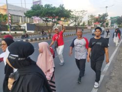 HUT Ke-80 RI, Perumahan Bumi Puspa Kencana Gelar Jalan Sehat