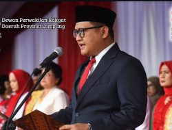 Ketua DPRD Lampung Bacakan Teks Proklamasi di Upacara HUT ke-80 RI