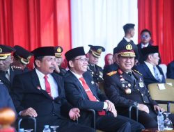 Ade Utami Ibnu Ikuti Upacara Penurunan Bendera HUT ke-80 RI