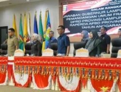 DPRD Paripurna Jawaban Gubernur atas Pandangan Fraksi Terhadap APBD 2026