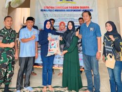 Bersama Dandim 0410, Sikambara Peduli Serahkan Bantuan di Sejumlah Titik