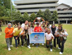 Unila Gelar Lomba Senam Maumere Meriahkan Dies Natalis ke-60