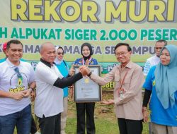 Ribuan Warga Lamtim Pecahkan Rekor MURI Bersama Wagub Jihan, Angkat Pamor Alpukat Siger ke Dunia