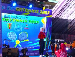 Dispora Lampung Bangun Karakter Atlet di Entertennis 2025