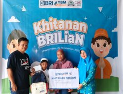 BRI-YBM Mukomuko Gelar Khitanan Gratis Sambut HUT Ke-130