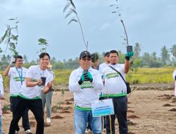 PLN NP UP Bandar Lampung Berpartisipasi dalam Kegiatan “Tanam 250 Pohon di UP Sebalang”, Perkuat Komitmen Transisi Energi dan Keberlanjutan Lingkungan