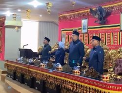 DPRD Lamsel Gelar Paripurna Penyampaian Ranperda APBD 2026