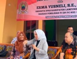 Ketua DPRD Lamsel Gelar Pembinaan Ideologi Pancasila di Krawang Sari