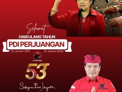 I Ketut Suwendra : HUT ke-53 PDI Perjuangan, Disanalah Aku Berdiri Untuk Selama-lamanya