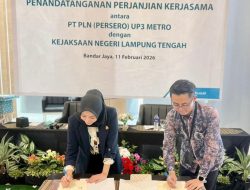 PLN–Kejari Lamteng Teken PKS, Perkuat Kepastian Hukum dan Tata Kelola
