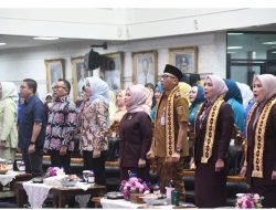 Intan Reihana Hadiri Pelantikan Pengurus BKOW Lampung Masa Bhakti 2025–2030