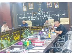 Komisi III DPRD Lampung Gelar RDP Evaluasi PAD 2025